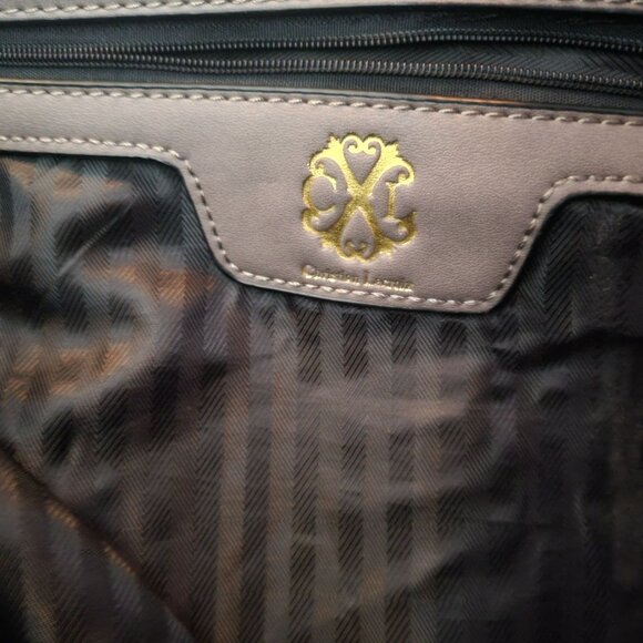 Christian Lacroix Brown Leather & Suede Shoulder Bag - Picture 12 of 13